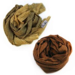 Ternet cashmere tørklæde