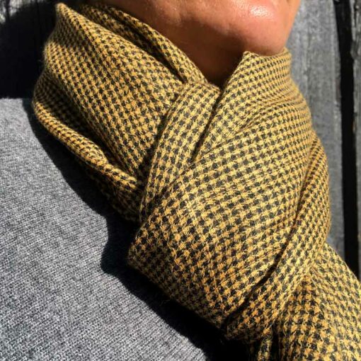 Ternet cashmere tørklæde
